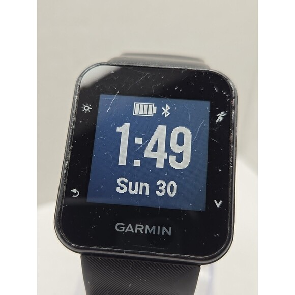 Garmin Forerunner 35 SEA GPS Running Watch HRM Black Bluetooth With Charger - Picture 4 of 13
